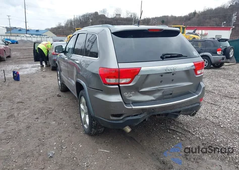 2012 Jeep Grand Cherokee Overland z USA, uszkodzony, nr VIN 1C4RJFCTXCC212064